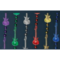 Blank Rock Guitar Necklaces Mardi Gras Beads